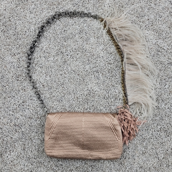 Lanvin Feathered Ouloulette Clutch Bag - Picture 3 of 15